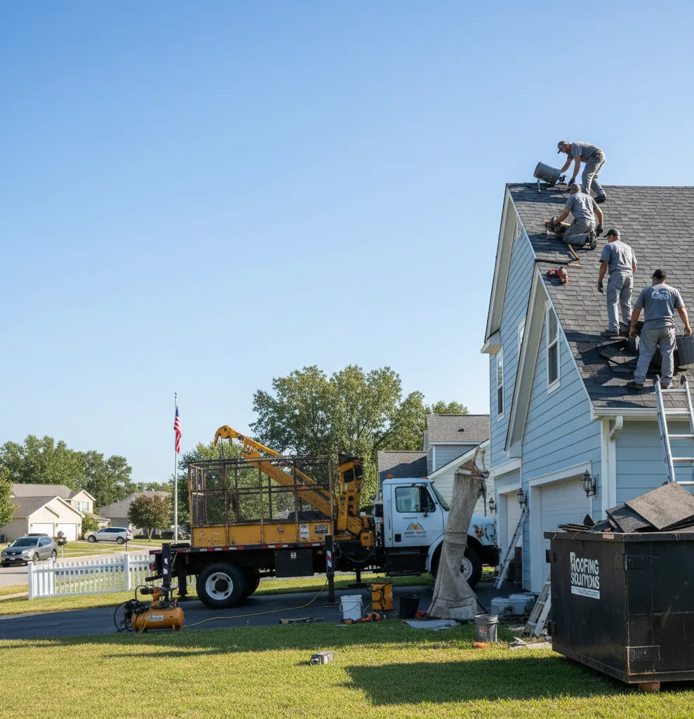 Shingle Replacement in Ina, IL